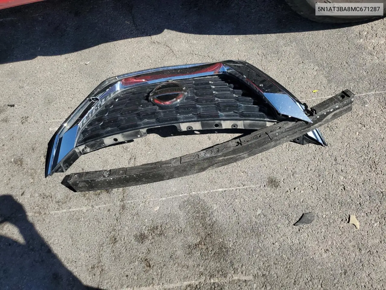 5N1AT3BA8MC671287 2021 Nissan Rogue Sv