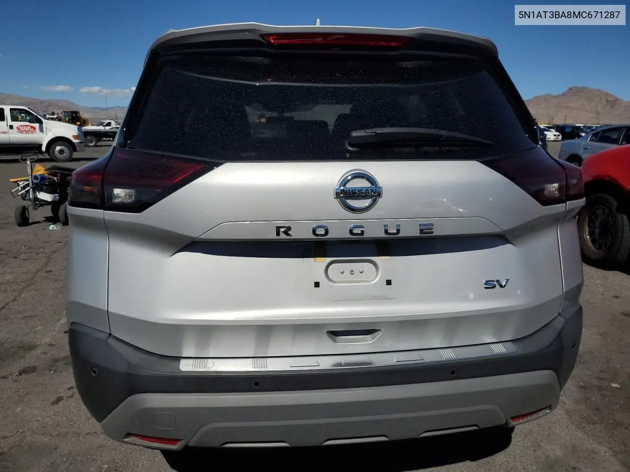 5N1AT3BA8MC671287 2021 Nissan Rogue Sv