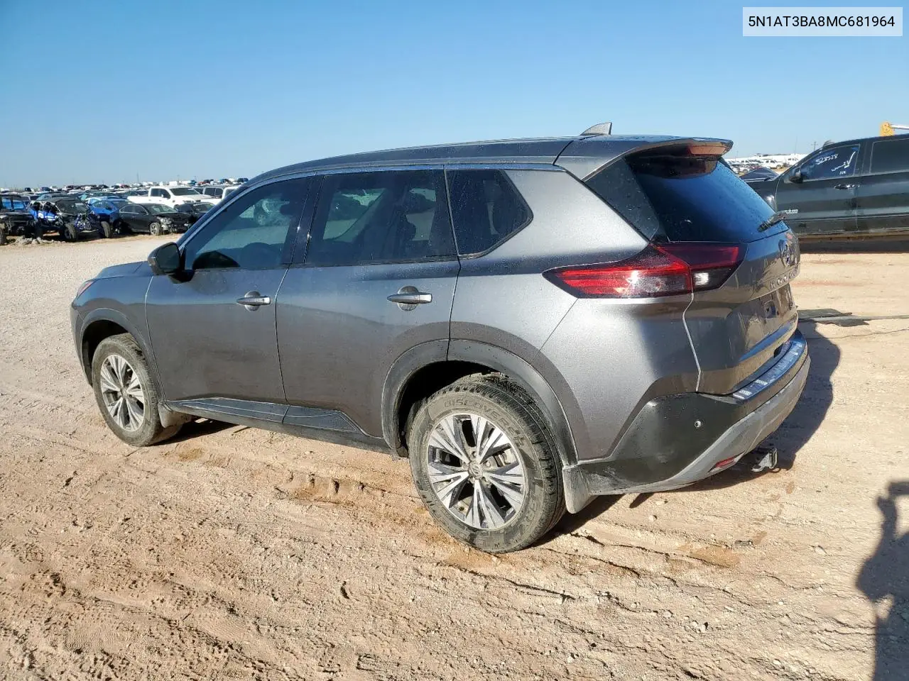 5N1AT3BA8MC681964 2021 Nissan Rogue Sv