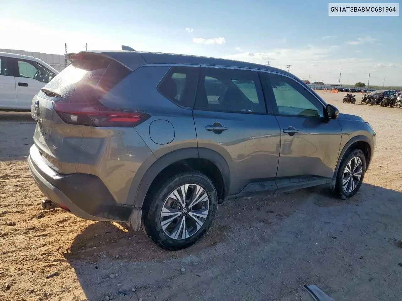 5N1AT3BA8MC681964 2021 Nissan Rogue Sv