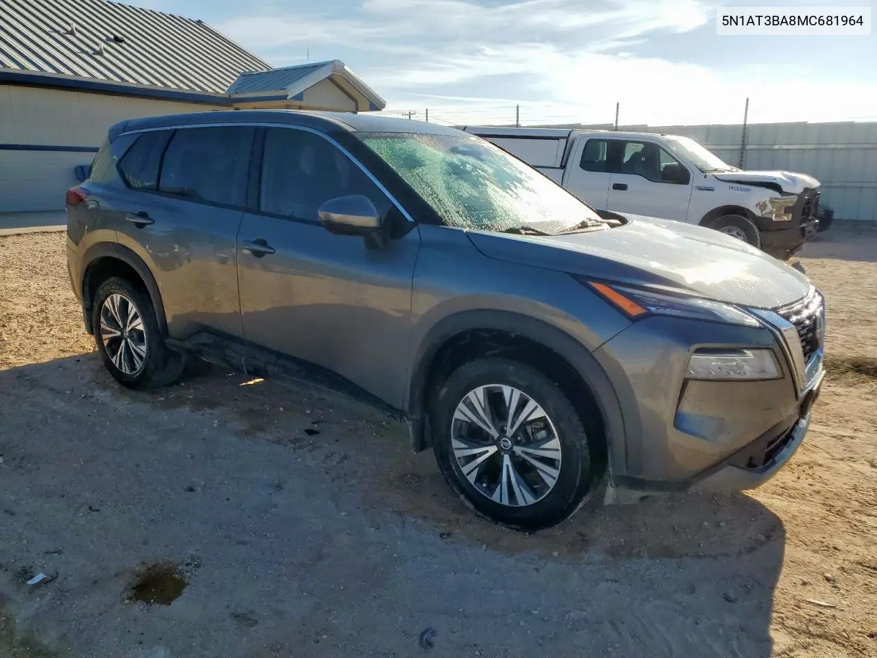 5N1AT3BA8MC681964 2021 Nissan Rogue Sv