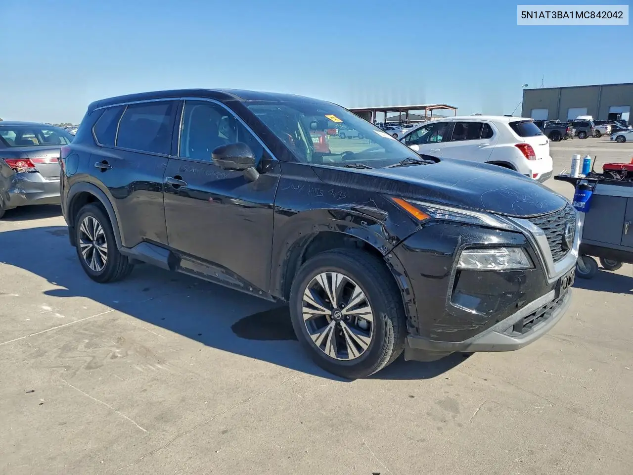 5N1AT3BA1MC842042 2021 Nissan Rogue Sv