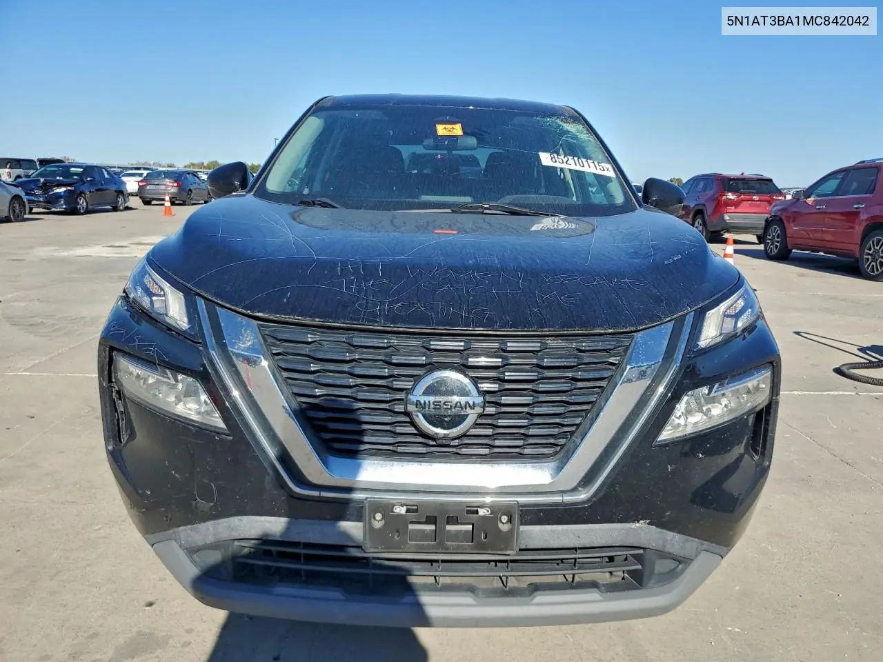 5N1AT3BA1MC842042 2021 Nissan Rogue Sv