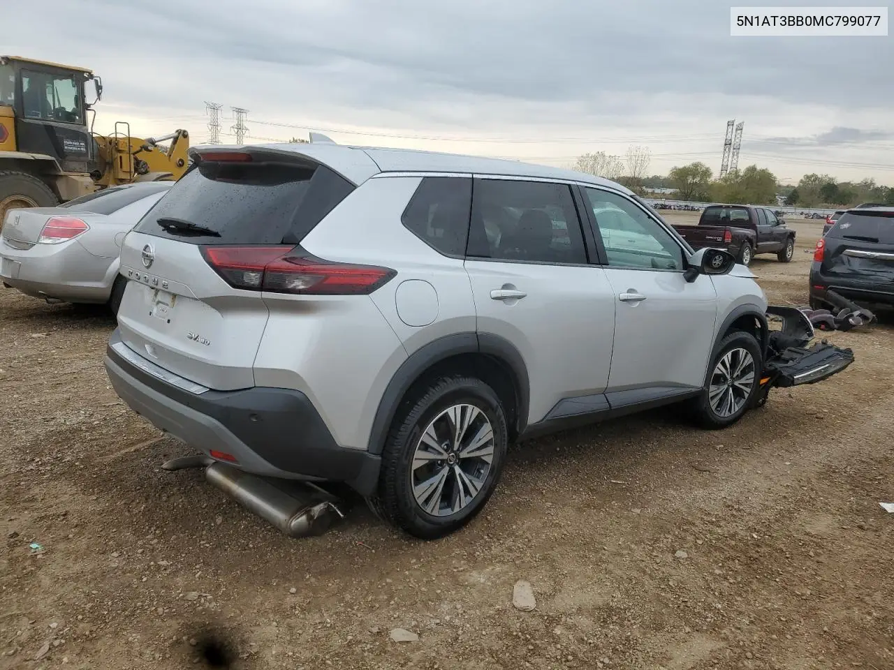 5N1AT3BB0MC799077 2021 Nissan Rogue Sv