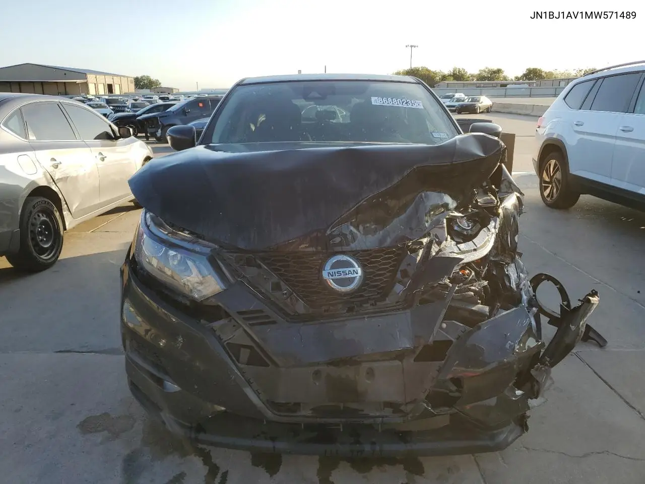 JN1BJ1AV1MW571489 2021 Nissan Rogue Sport S
