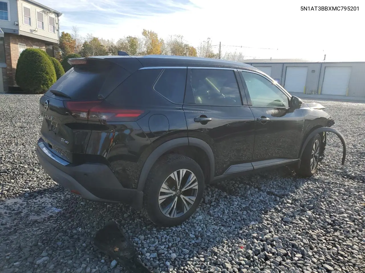 5N1AT3BBXMC795201 2021 Nissan Rogue Sv