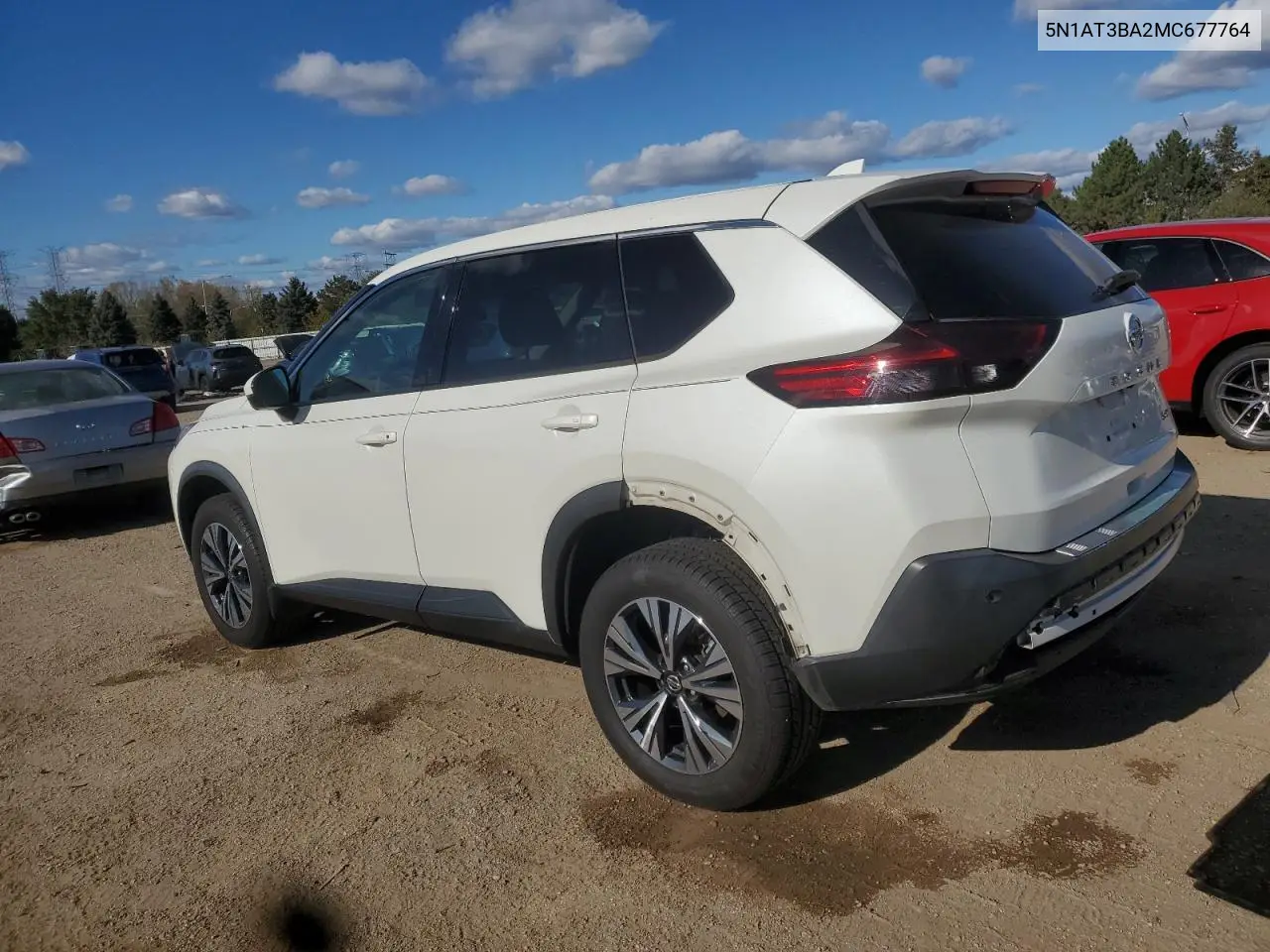 5N1AT3BA2MC677764 2021 Nissan Rogue Sv