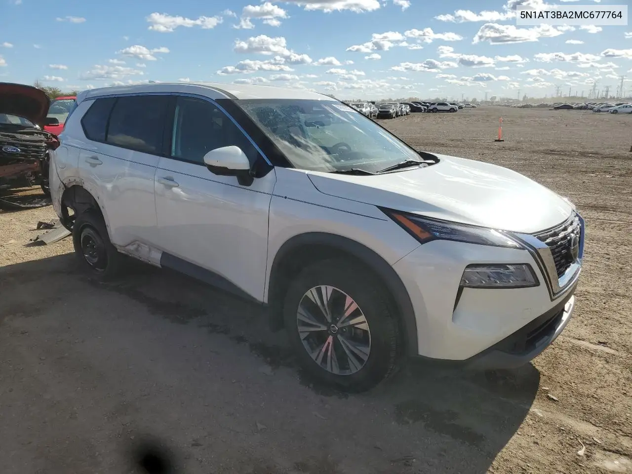5N1AT3BA2MC677764 2021 Nissan Rogue Sv