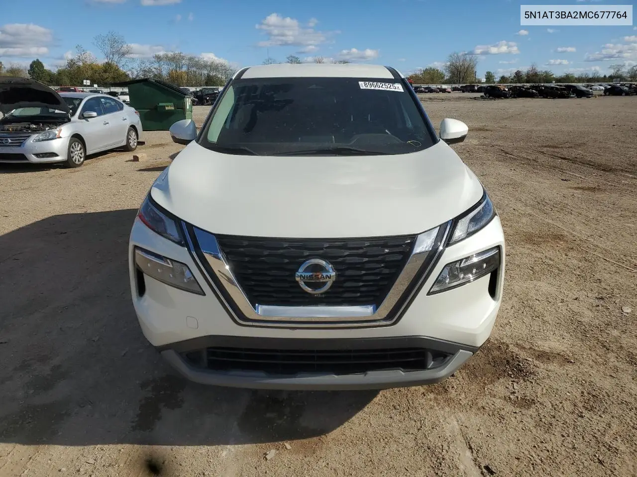 5N1AT3BA2MC677764 2021 Nissan Rogue Sv