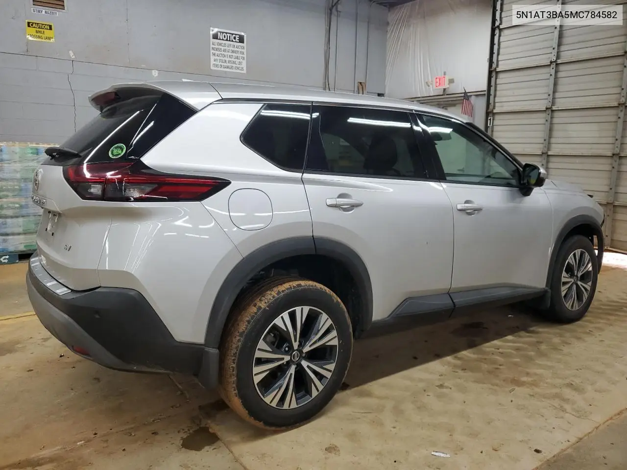 5N1AT3BA5MC784582 2021 Nissan Rogue Sv