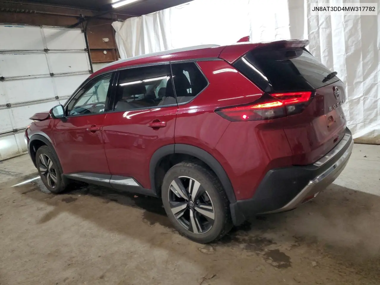 JN8AT3DD4MW317782 2021 Nissan Rogue Platinum