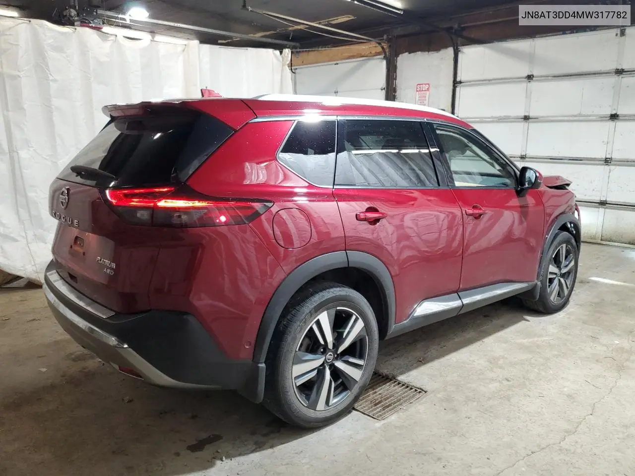 JN8AT3DD4MW317782 2021 Nissan Rogue Platinum