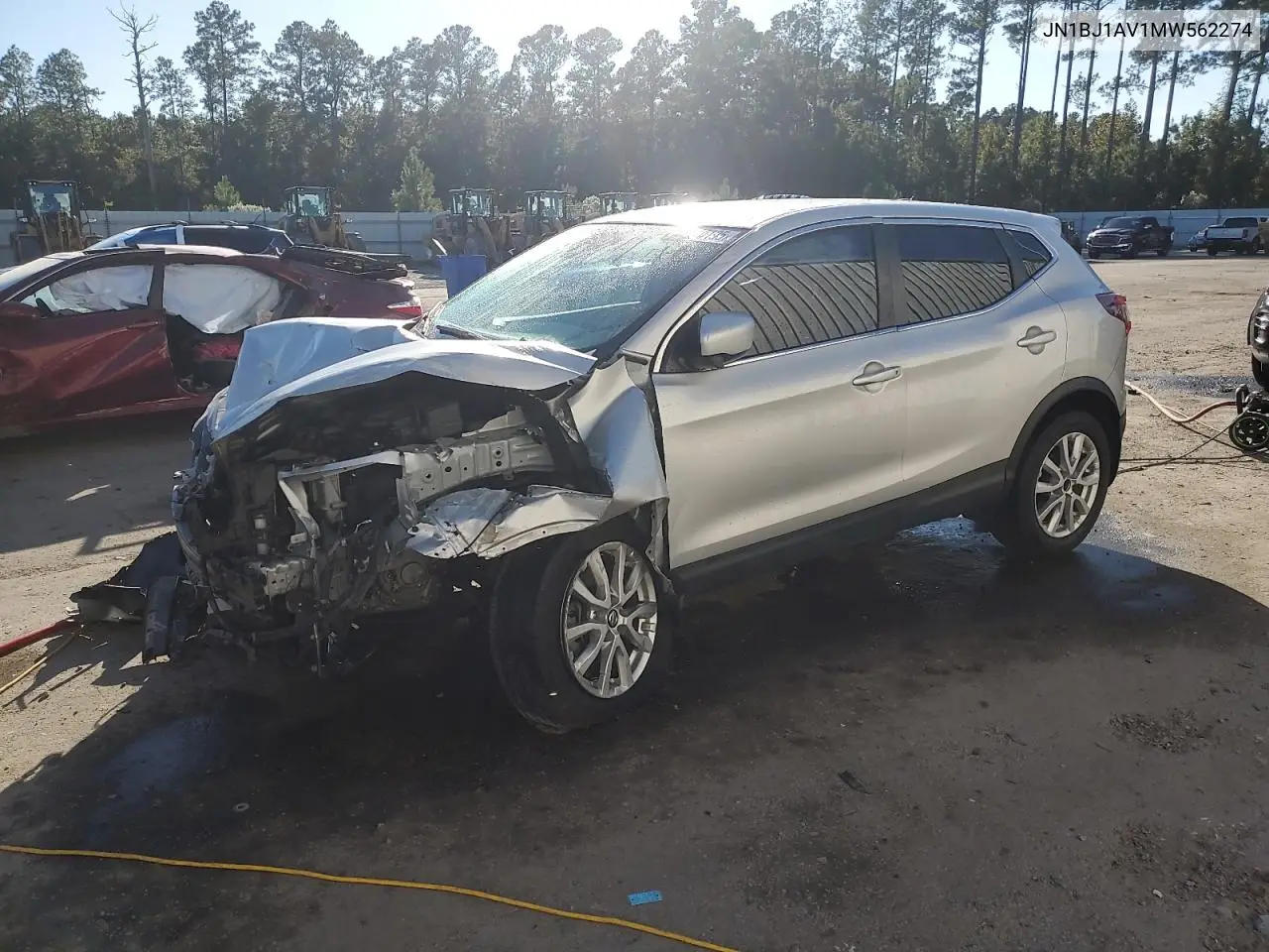 JN1BJ1AV1MW562274 2021 Nissan Rogue Sport S