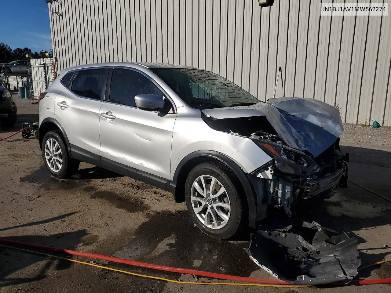 JN1BJ1AV1MW562274 2021 Nissan Rogue Sport S