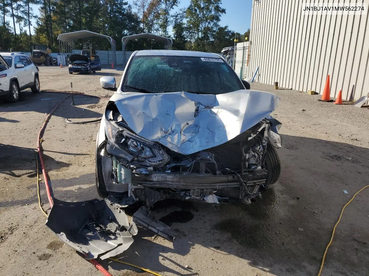 JN1BJ1AV1MW562274 2021 Nissan Rogue Sport S