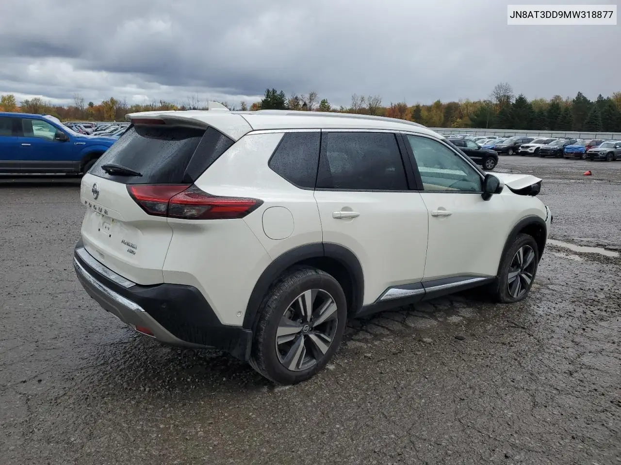 JN8AT3DD9MW318877 2021 Nissan Rogue Platinum
