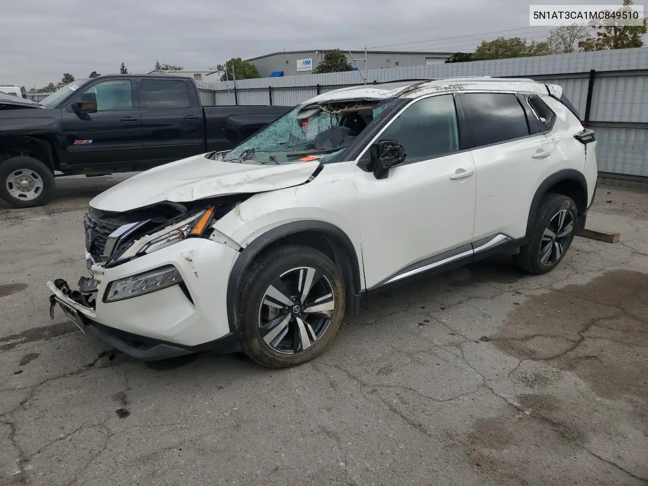 5N1AT3CA1MC849510 2021 Nissan Rogue Sl