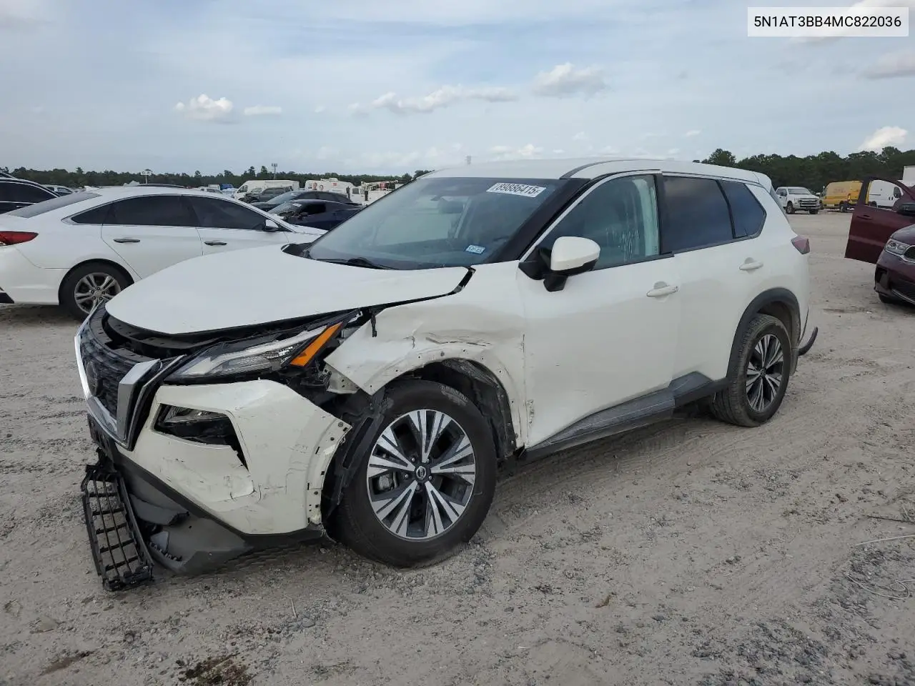 5N1AT3BB4MC822036 2021 Nissan Rogue Sv