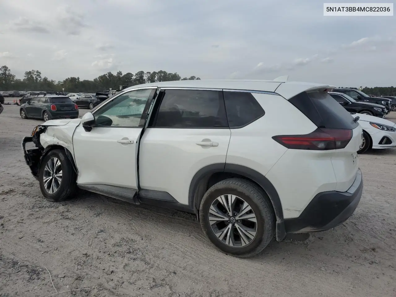5N1AT3BB4MC822036 2021 Nissan Rogue Sv