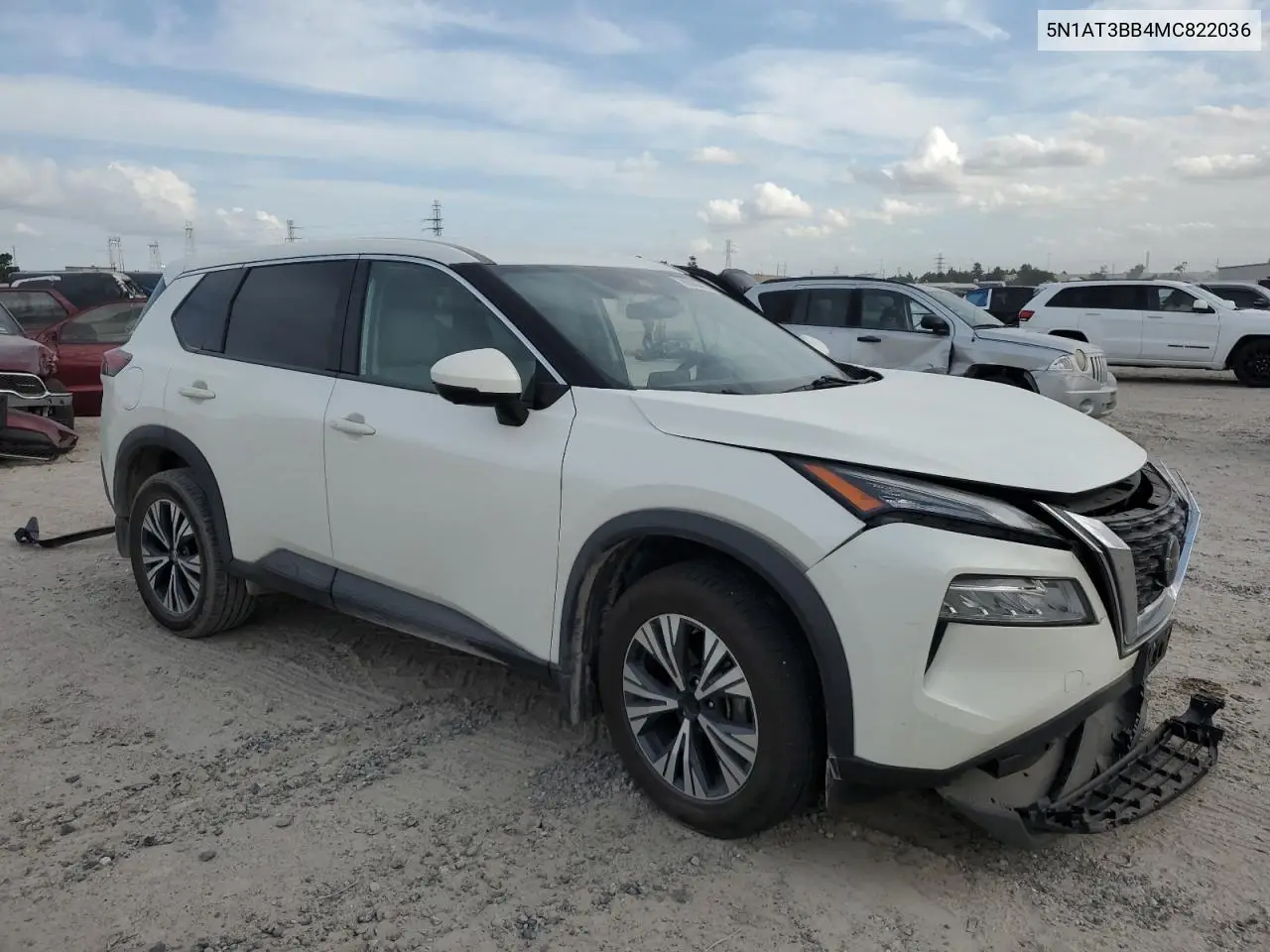 5N1AT3BB4MC822036 2021 Nissan Rogue Sv
