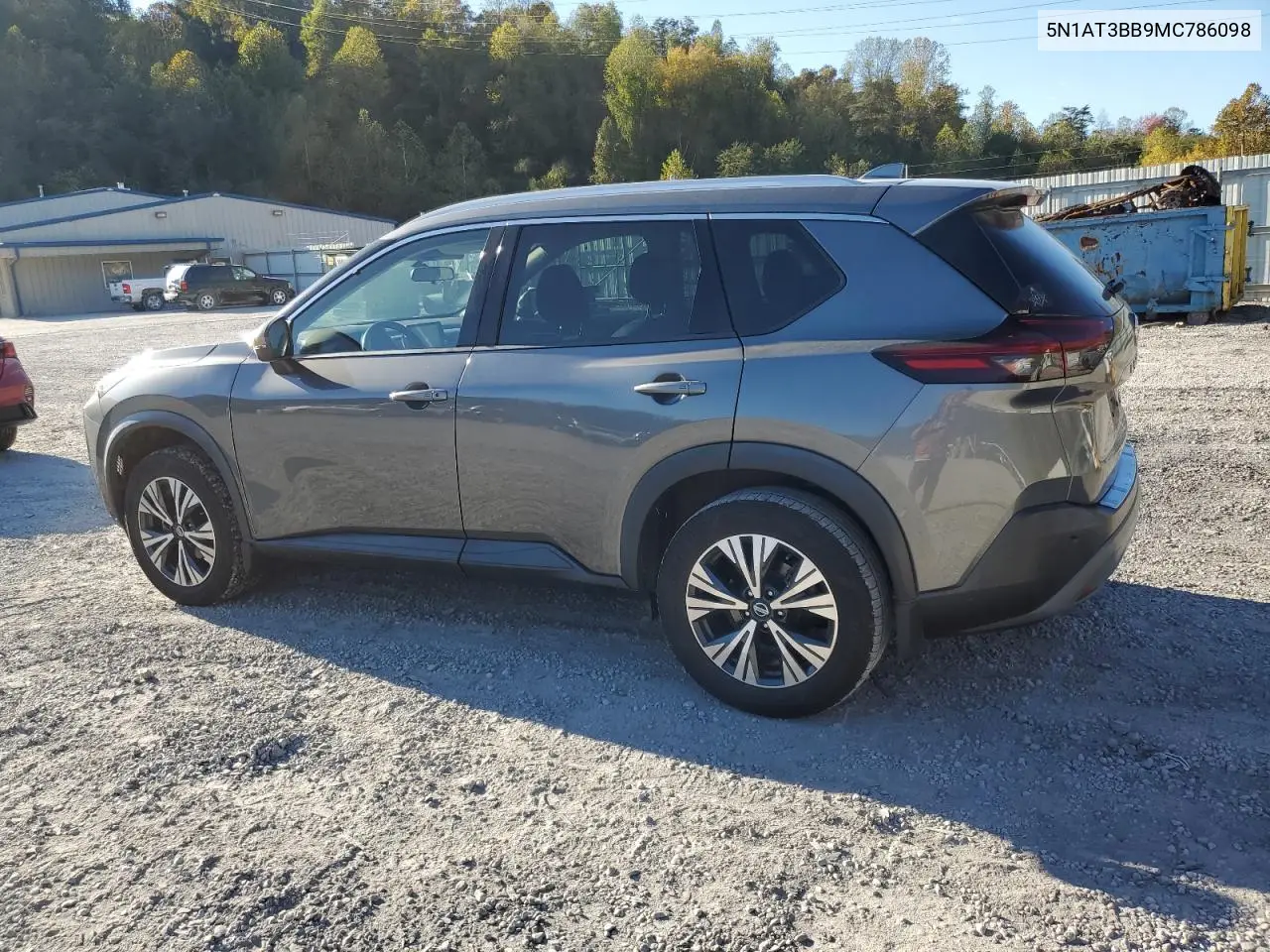 5N1AT3BB9MC786098 2021 Nissan Rogue Sv