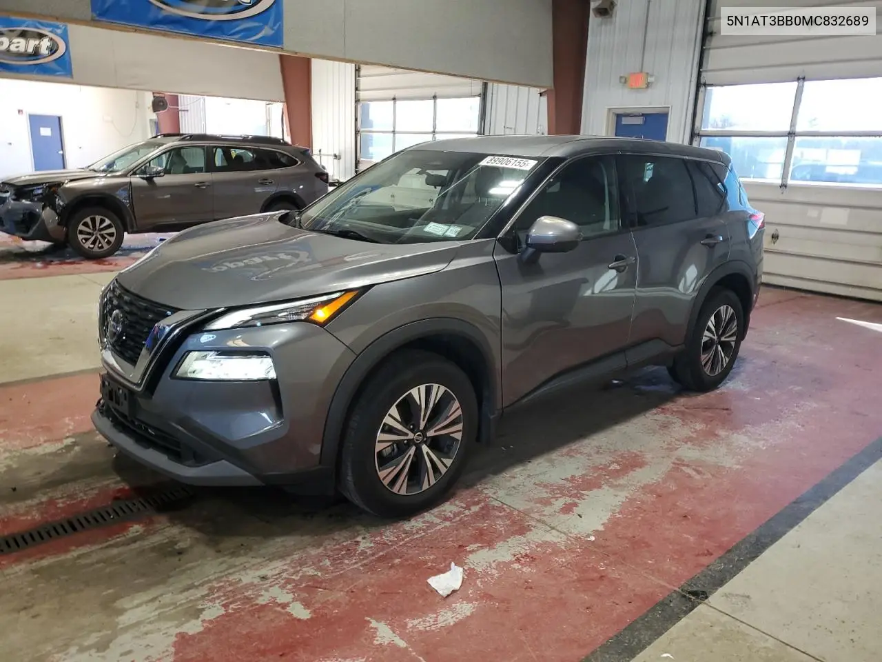 5N1AT3BB0MC832689 2021 Nissan Rogue Sv