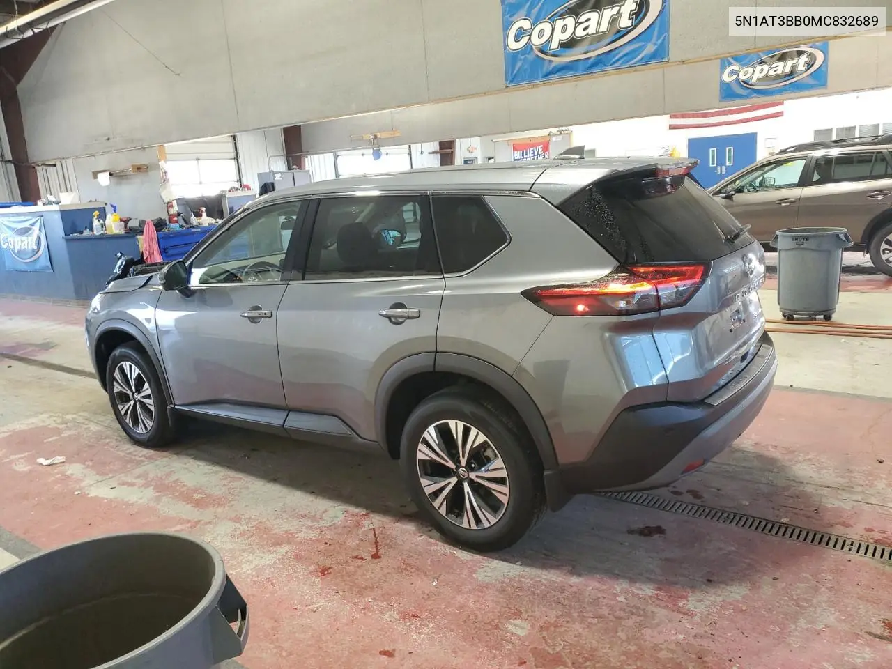 5N1AT3BB0MC832689 2021 Nissan Rogue Sv