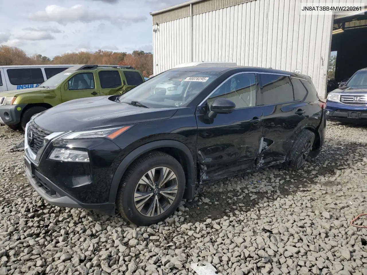 JN8AT3BB4MW220261 2021 Nissan Rogue Sv