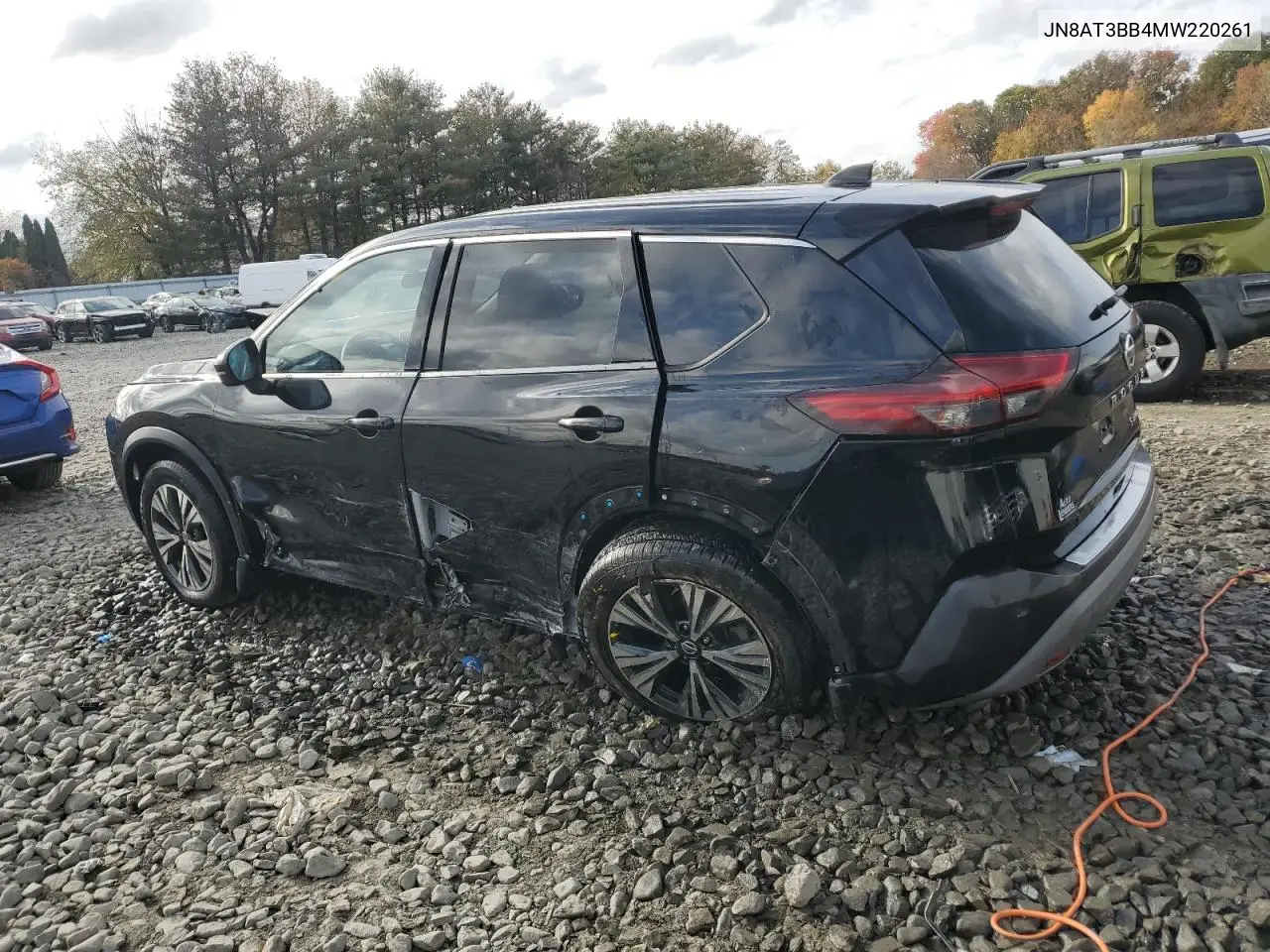 JN8AT3BB4MW220261 2021 Nissan Rogue Sv