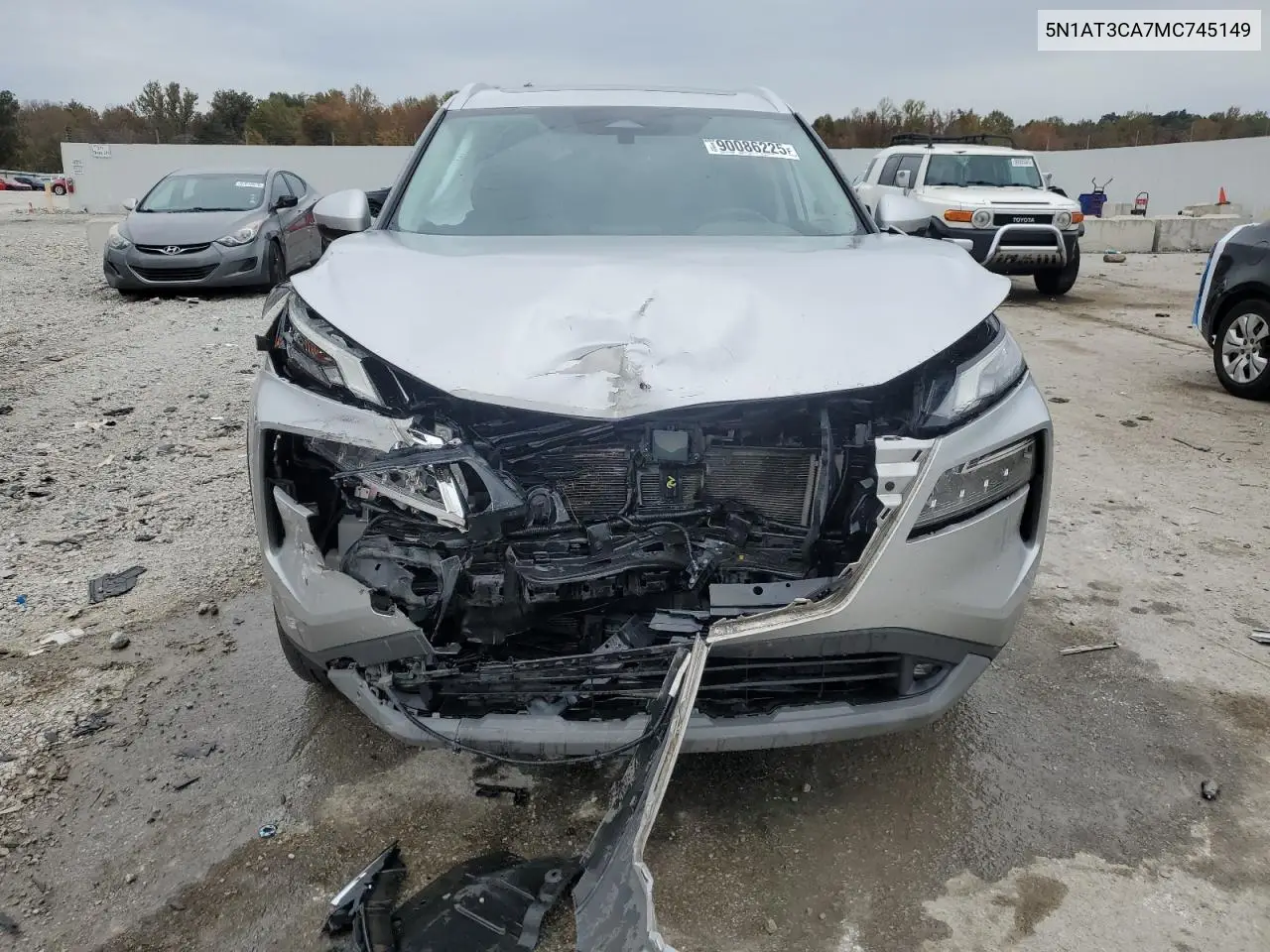 5N1AT3CA7MC745149 2021 Nissan Rogue Sl