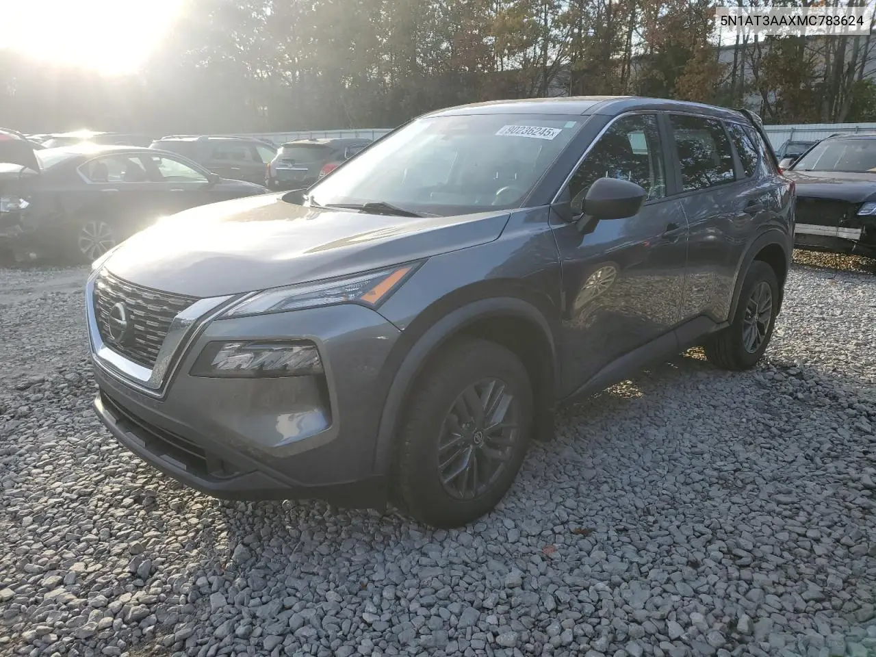 5N1AT3AAXMC783624 2021 Nissan Rogue S
