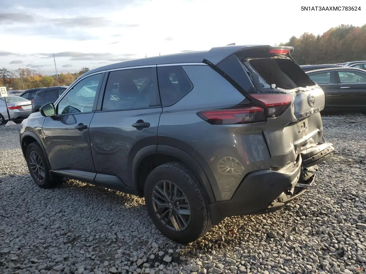 5N1AT3AAXMC783624 2021 Nissan Rogue S