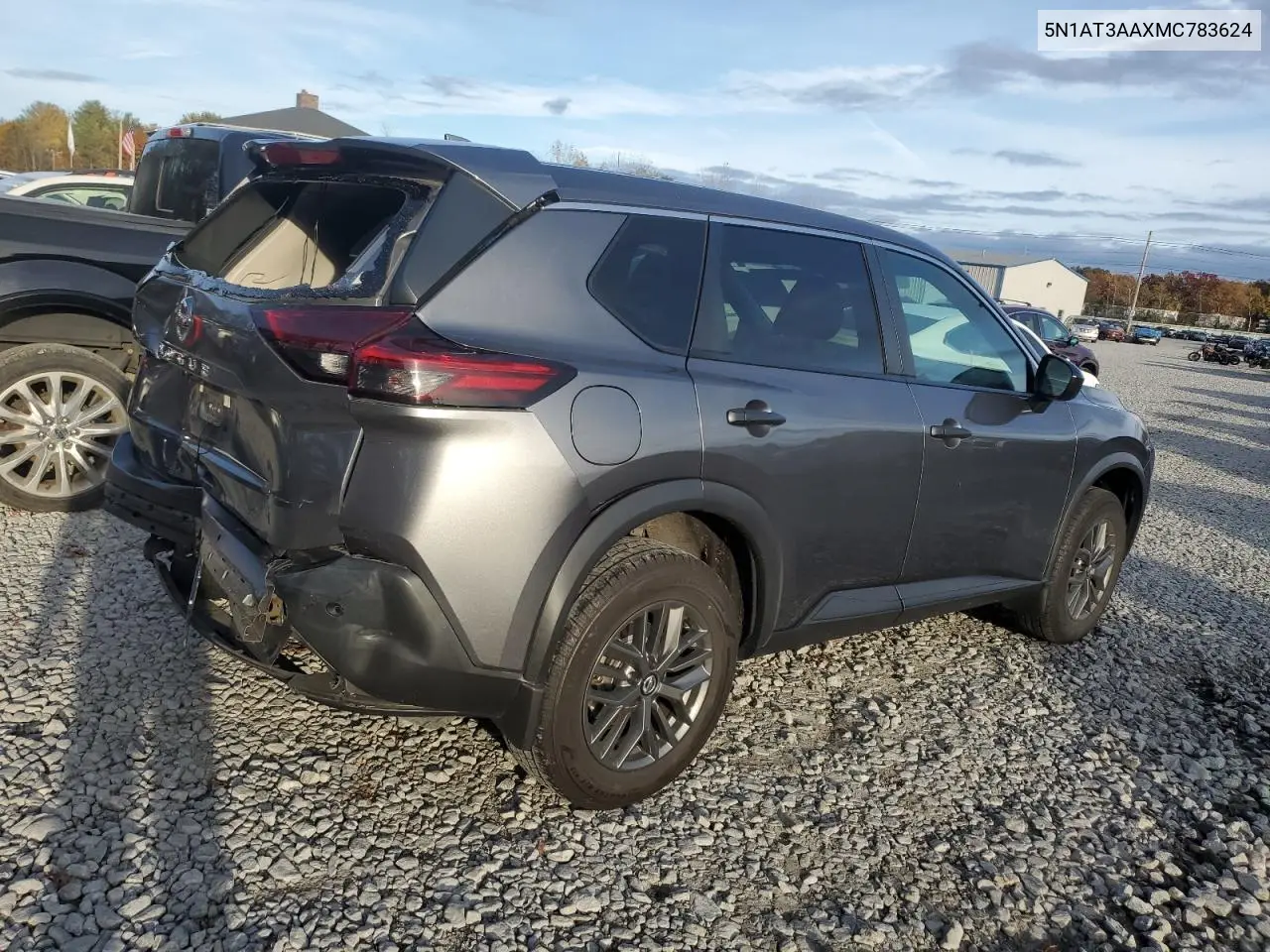 5N1AT3AAXMC783624 2021 Nissan Rogue S