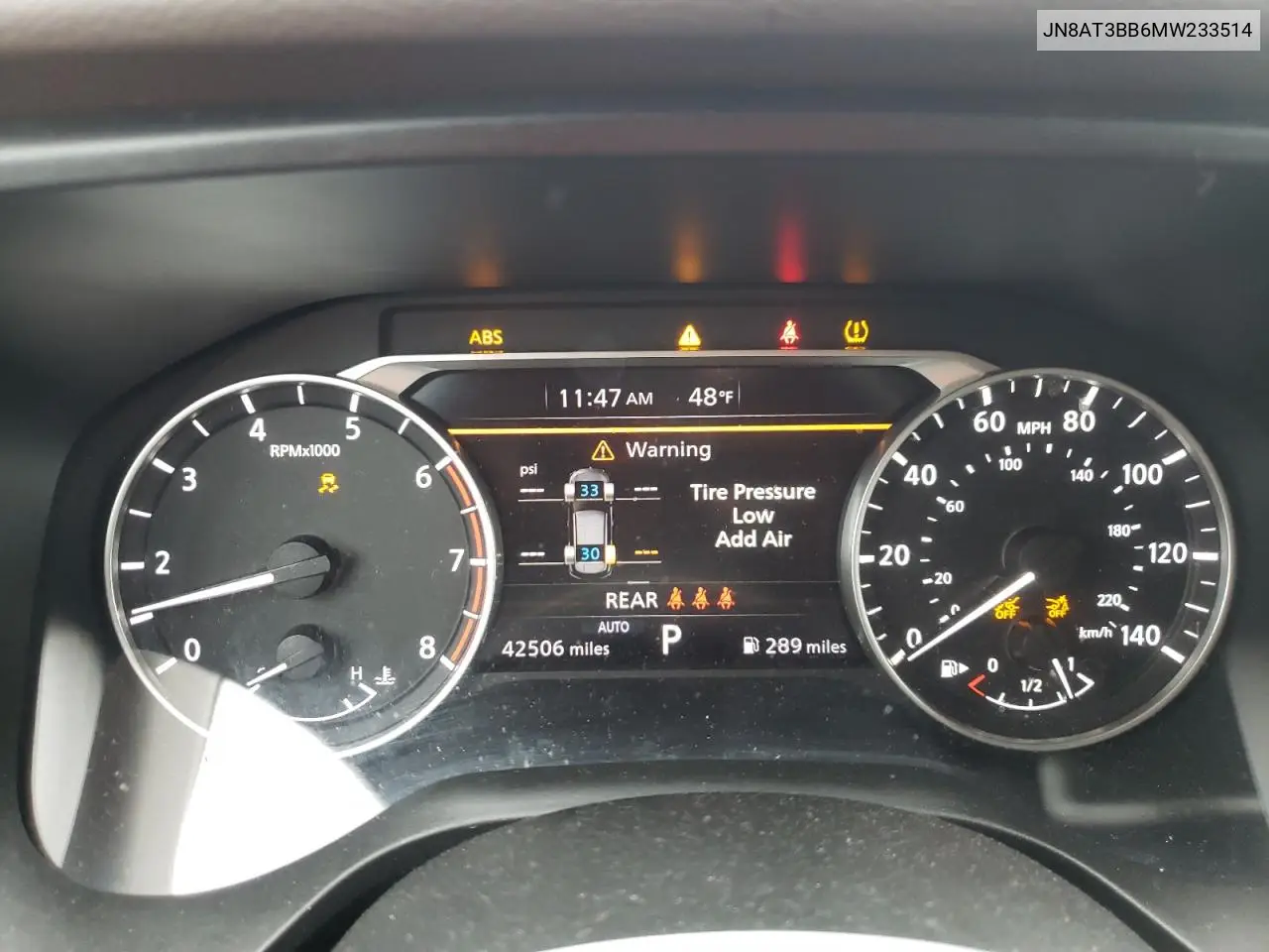 JN8AT3BB6MW233514 2021 Nissan Rogue Sv