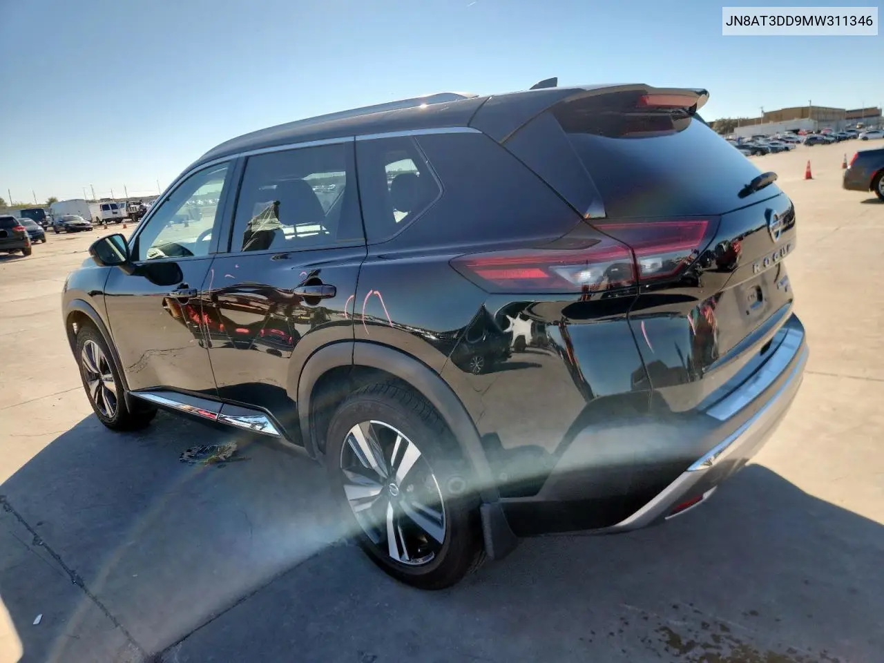 JN8AT3DD9MW311346 2021 Nissan Rogue Platinum