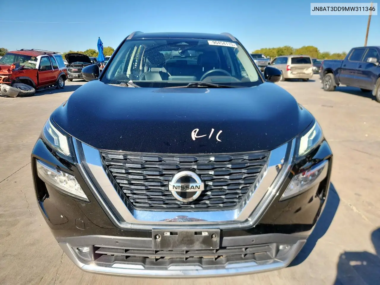 JN8AT3DD9MW311346 2021 Nissan Rogue Platinum