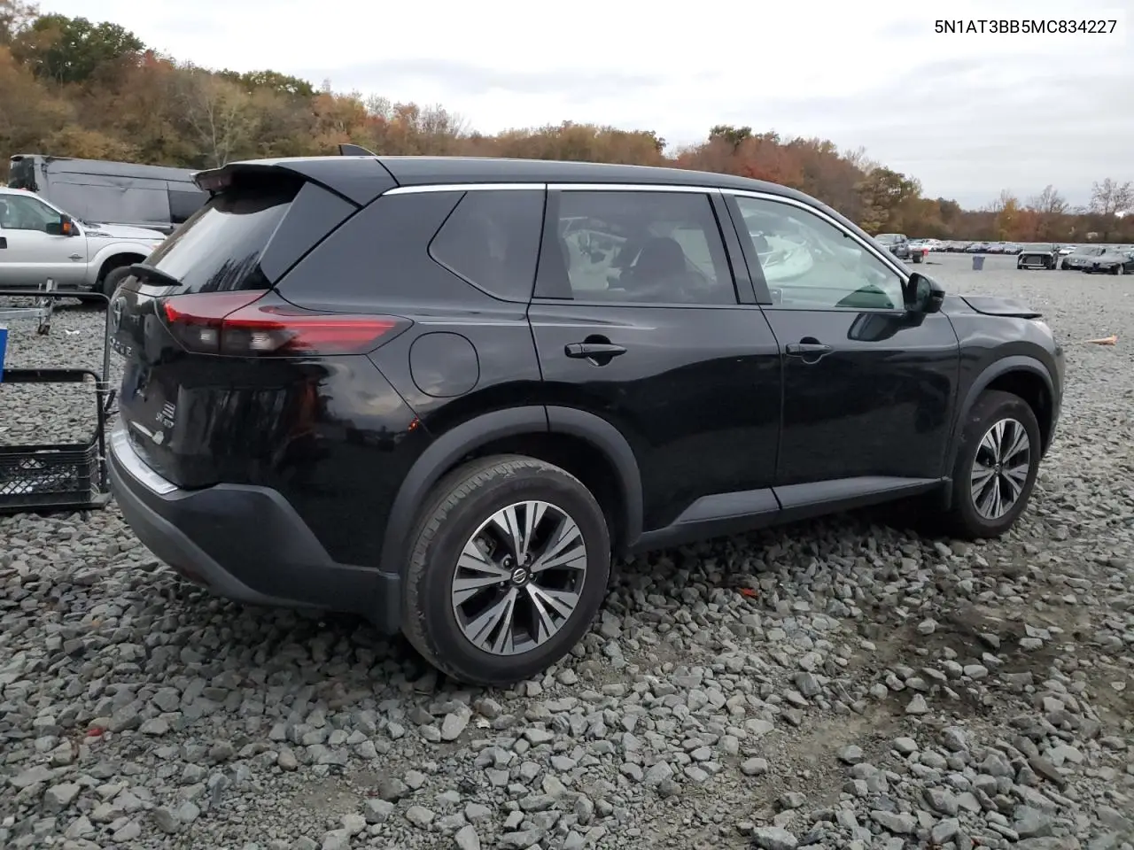 5N1AT3BB5MC834227 2021 Nissan Rogue Sv