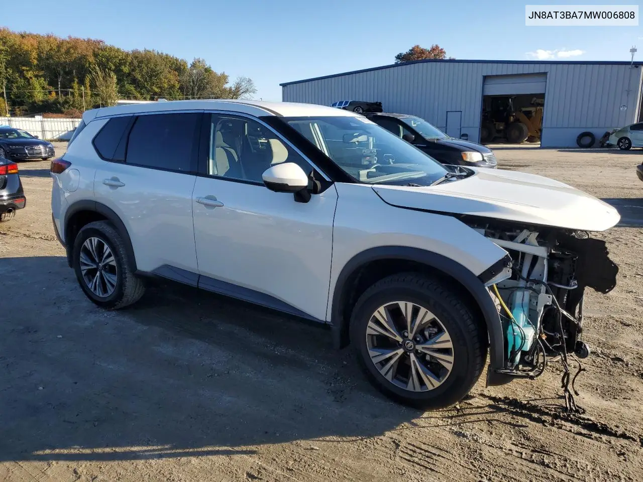 JN8AT3BA7MW006808 2021 Nissan Rogue Sv