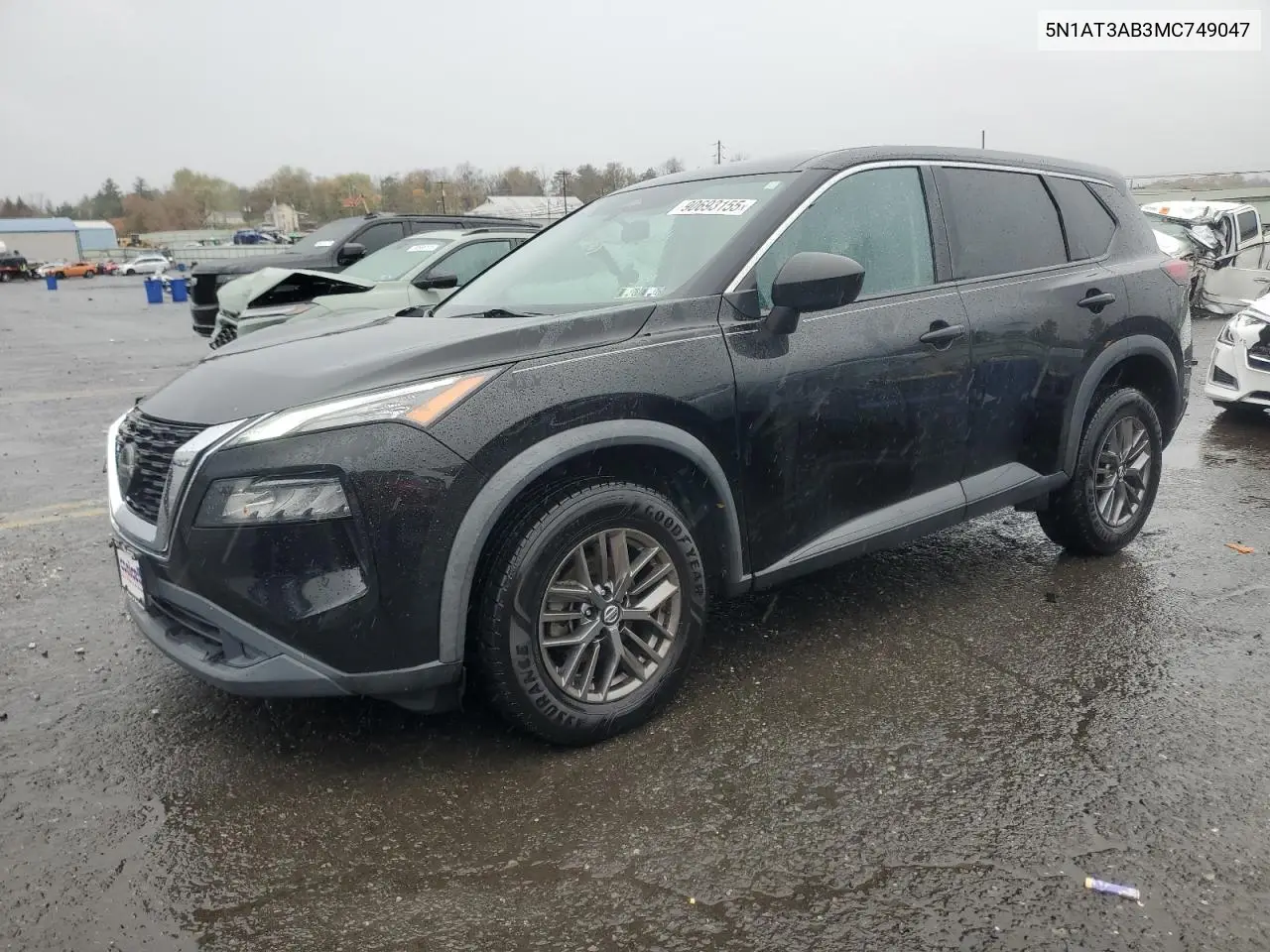 5N1AT3AB3MC749047 2021 Nissan Rogue S