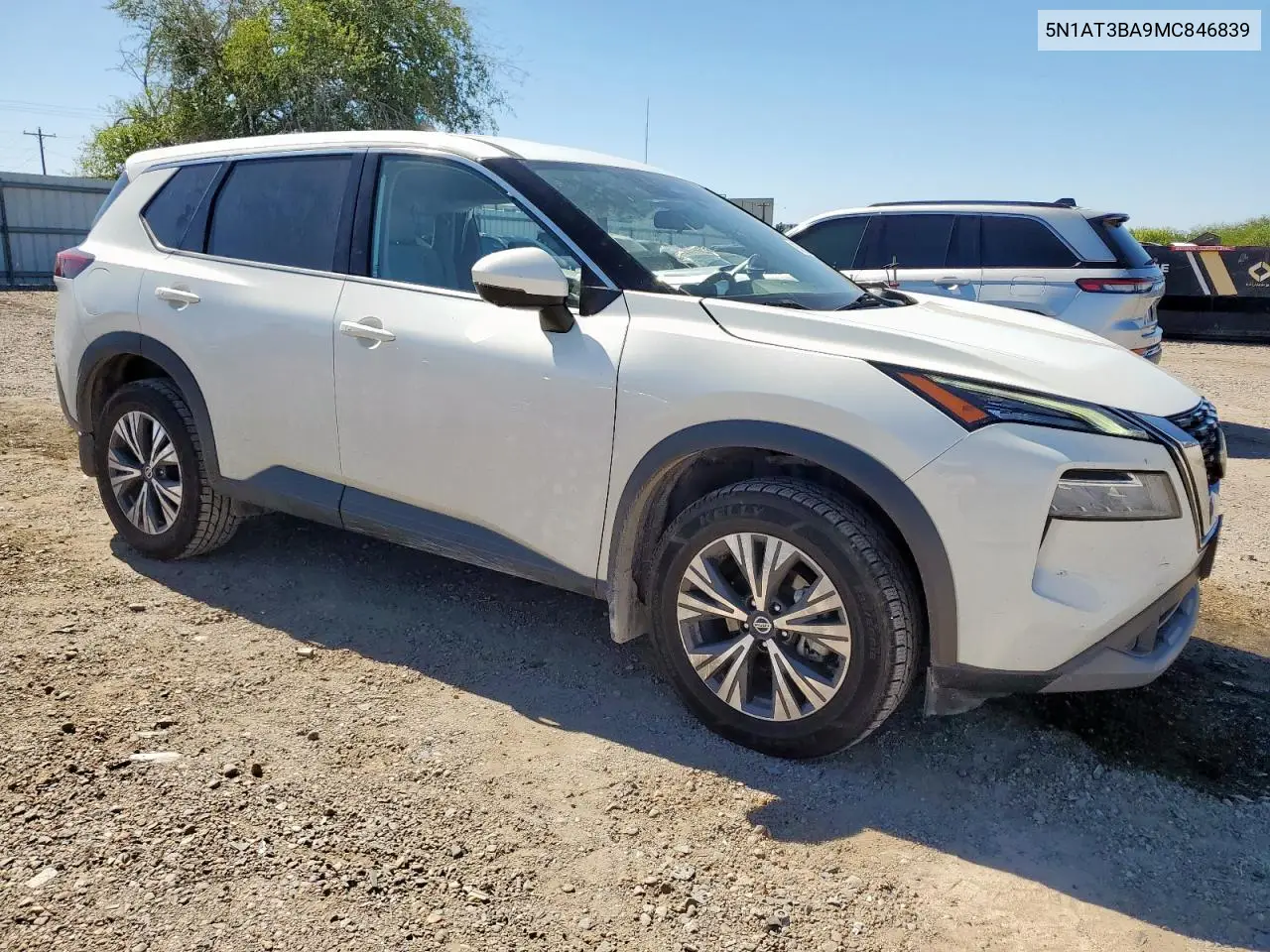 5N1AT3BA9MC846839 2021 Nissan Rogue Sv