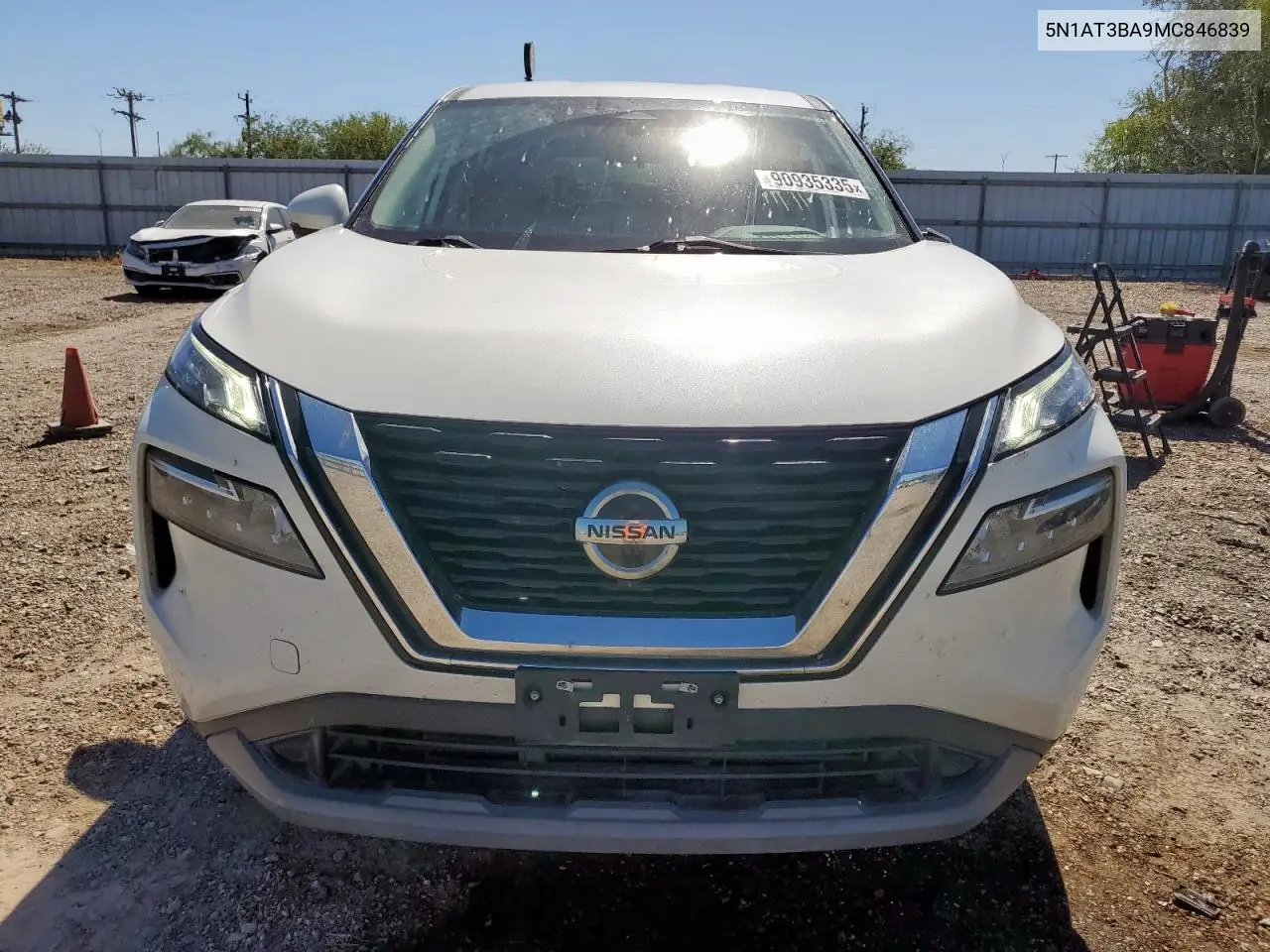 5N1AT3BA9MC846839 2021 Nissan Rogue Sv