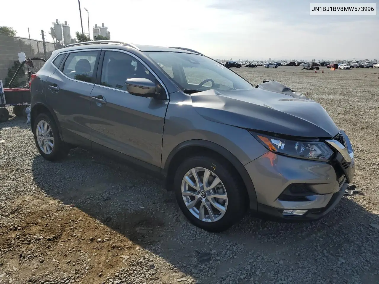 JN1BJ1BV8MW573996 2021 Nissan Rogue Sport Sv