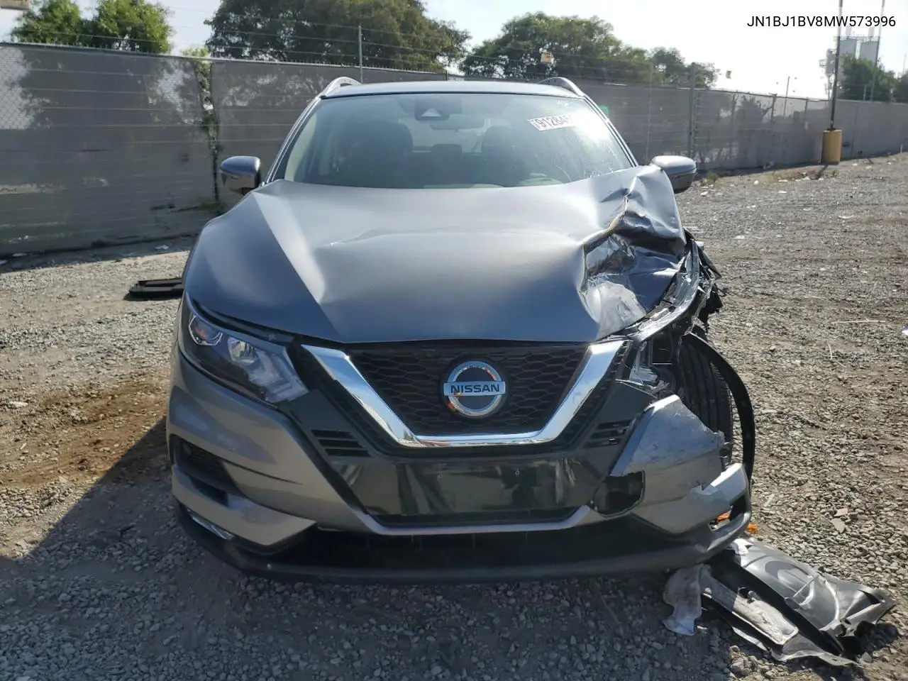 JN1BJ1BV8MW573996 2021 Nissan Rogue Sport Sv