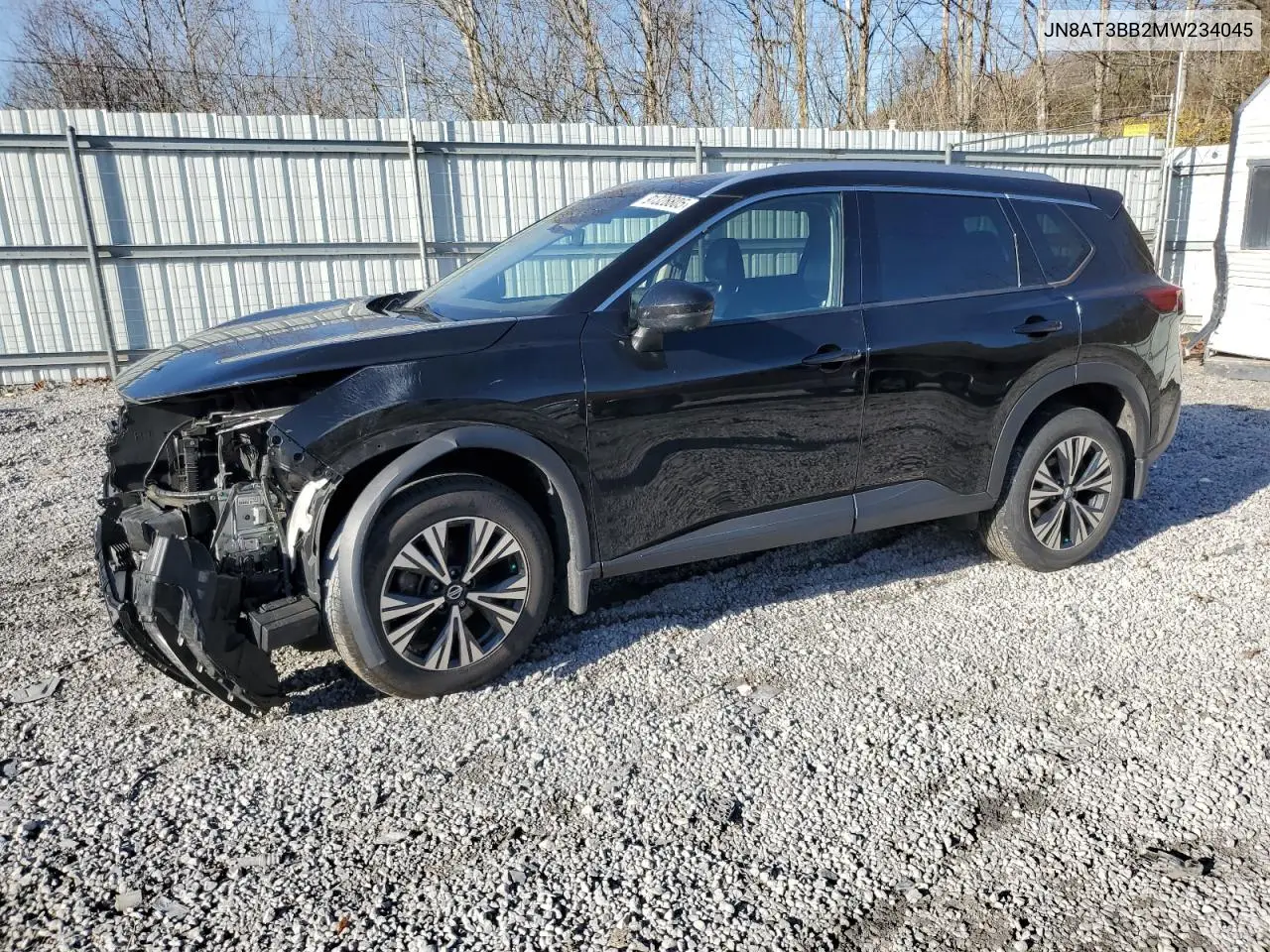 JN8AT3BB2MW234045 2021 Nissan Rogue Sv