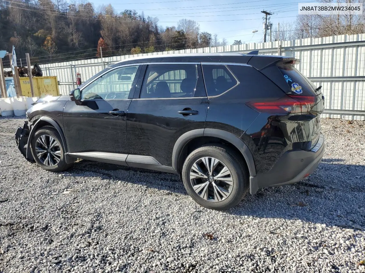 JN8AT3BB2MW234045 2021 Nissan Rogue Sv