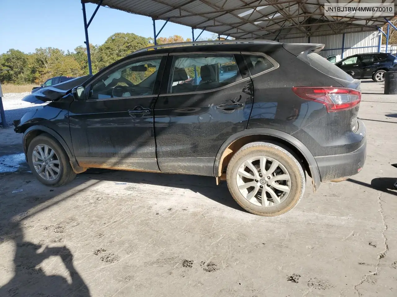 JN1BJ1BW4MW670010 2021 Nissan Rogue Sport Sv