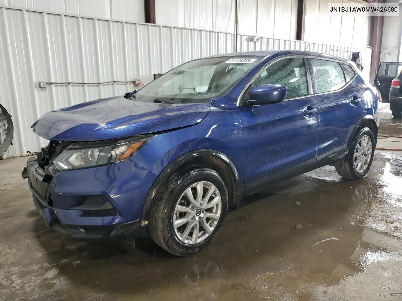 JN1BJ1AW0MW426680 2021 Nissan Rogue Sport S