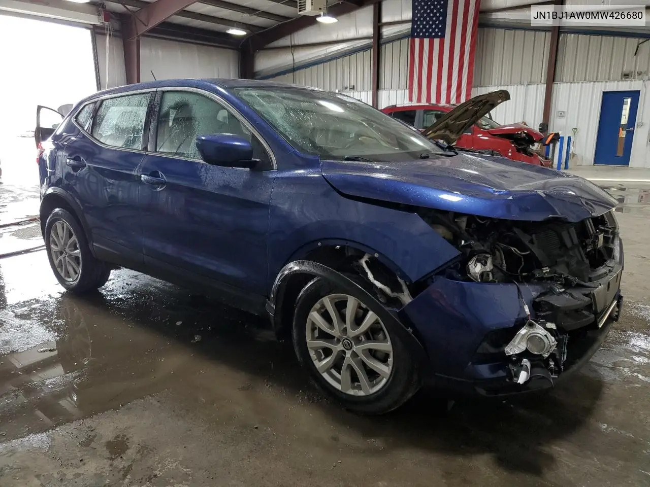 JN1BJ1AW0MW426680 2021 Nissan Rogue Sport S