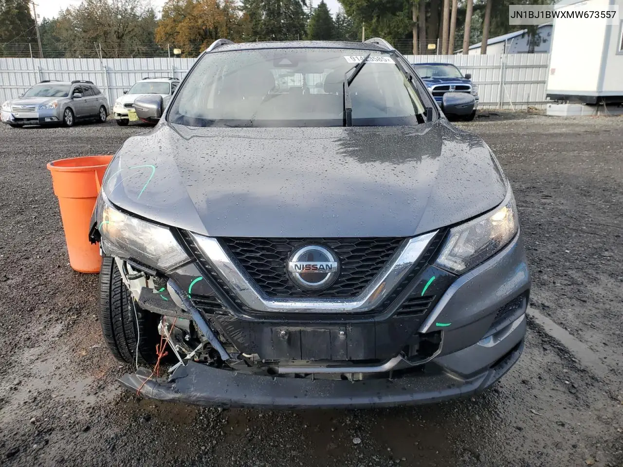 JN1BJ1BWXMW673557 2021 Nissan Rogue Sport Sv