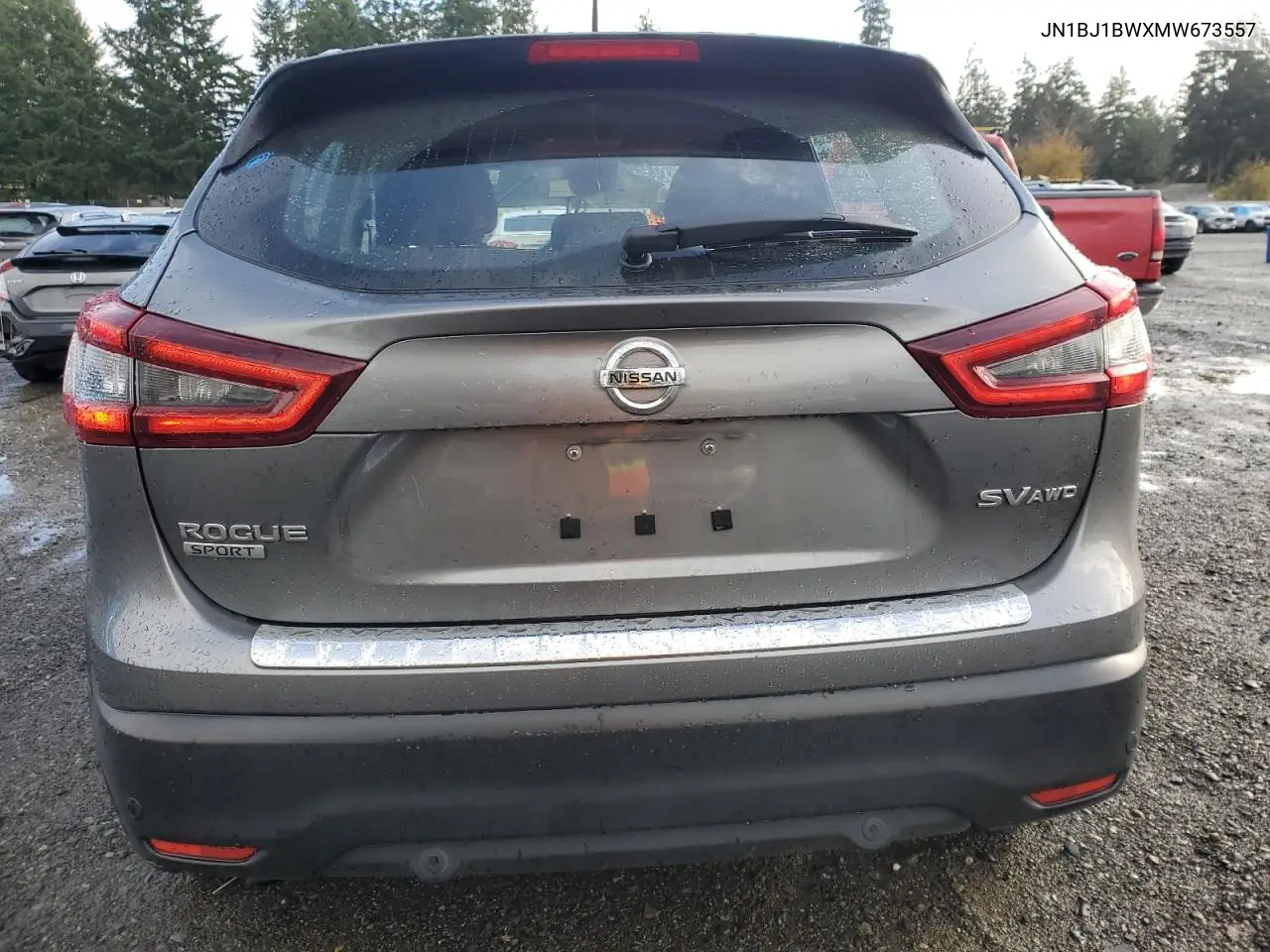 JN1BJ1BWXMW673557 2021 Nissan Rogue Sport Sv
